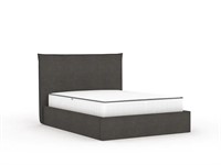 Bedtime Slouch Queen Bed - Graphite