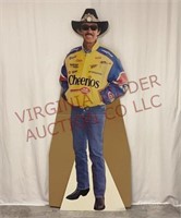 Autographed Richard Petty Nascar Life Size Standee