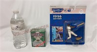 1990 Sealed MLB Cards & '96 Raul Mondesi Figure