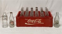 Vintage Coca-Cola Crate w Staunton 10oz Bottles