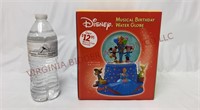 Walt Disney Musical Birthday Water Globe ~ New