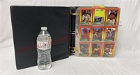 Binder of 1990's NASCAR Racing Trading Cards