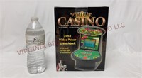 Virtual Casino 2-in-1 Video Poker Black Jack ~ New