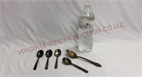 Vintage Silver Plate Child's Spoons & Teaspoon