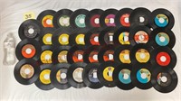 45 RPM Vinyl Records ~ Lot of 35 ~ See Description
