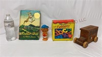Rabbit Hill Book, Toy, FP Letters & Wooden Bank