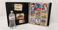 MLB ~ Binder of 325+ Baseball Trading Cards