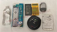 Universal Remote, CD Player, Calculator & Speaker
