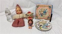 Vintage Dolls, Toy & Baby Plate