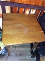 Drop Leaf Table (Damage to Leaf) 40" sq. 30"T