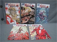 Lot of 5 Kill Shakespeare Comics #4 thru #7