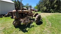 Farmall B w/Cultivator Tractor
