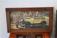 "Parade Car" Framed Picture