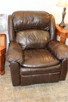 Brown Leather Recliner No 1