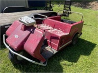 Vintage Harley Davidson golf cart (gas engine)