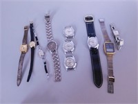 Lot de 10 montres homme et dame vintage