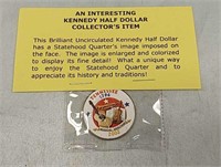 Interesting Kennedy Half Dollar Collector's Item