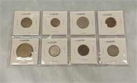 (8) Foreign Coins