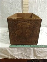 Hamburger Brust Thee Wooden Shipping Crate
