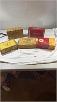 5 antique cigar boxes