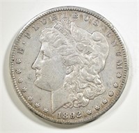 1892-CC MORGAN DOLLAR XF
