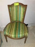 FABRIC COVERED SIDE CHAIR