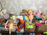 MISCELLANEOUS GROUP CHILDRENS TOYS WITH DOLLS FIRE
