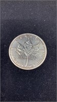 1 Oz 9999 Fine Silver * No Tax * 2012 Canadian Map
