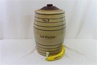 Vtg. Stoneware Water Dispenser, Fulper Pottery