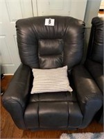 New Leather Lift Chair & Throw Pillow