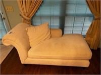 White Chaise (67x33x33")