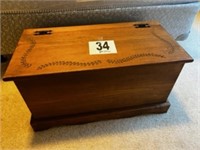 Vintage Small Wooden Chest