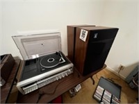 Record Player & Speakers