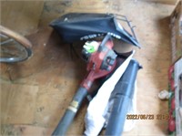 25cc leaf blower- odd bagger