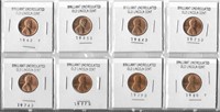 8   UNCIRCULATED LINCOLN CENTS
