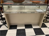 DISPLAY CASE WITH GLASS FRONT-36"X48"X20"
