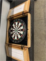 NWTF OFFICAL COMPETITION DARTBOARD IN WOODEN CASE