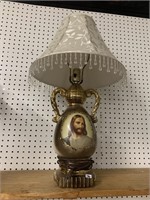VINTAGE JESUS LAMP