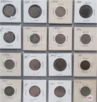 (16) Liberty V Nickels. Dates Include: 1895,