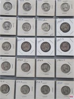 (20) Assorted Washington Silver Quarters from