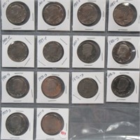 (14) Kennedy Half Dollars. Dates Include: 1971-S,