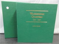 Complete Washington Silver Quarter Album from