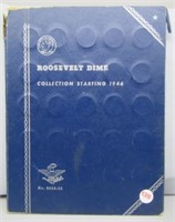 Almost Complete Roosevelt Dime Album from 1946 to