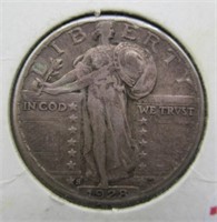 1928-S Standing Liberty Silver Quarter.