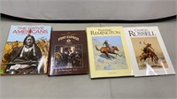 4-LARGE COLLECTABLE NATIVE AMERICAN BOOKS