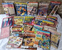 23 QUILT MAKER & VARIETY QUILTING