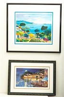 2 Signed Prints - Francoise Gicot & Another