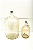 5 Gallon Carboy & 1 Gallon Finger Handle Jug