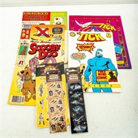 Great Comic Books & Sealed Star Wars Stickers