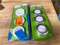 2 Commercial Electric 3-Light Plug-In LED Kits